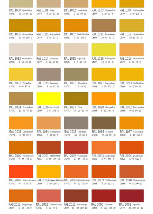 Color card (216 өнгө)